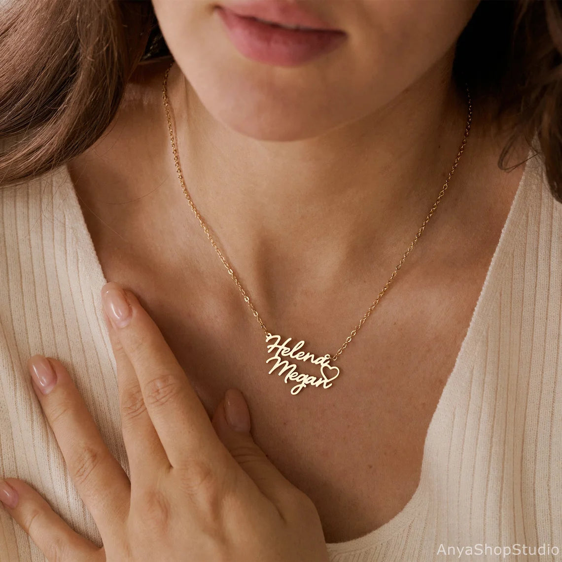 Personalized Double Name Necklace - A Meaningful Gift for Every Occasion