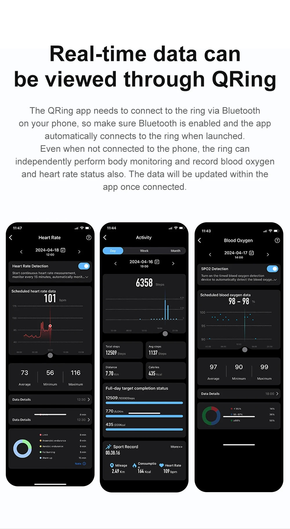 Xiaomi R06 Smart Ring - Advanced Health Monitoring and Multi-Sport Mode
