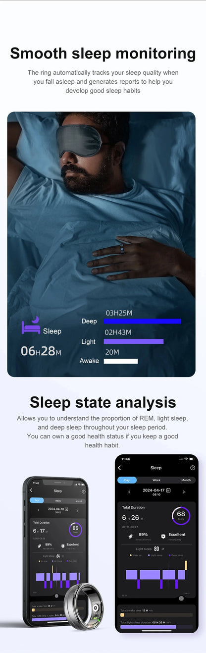 Xiaomi R06 Smart Ring - Advanced Health Monitoring and Multi-Sport Mode